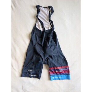 Men's Cycling Jersey with Blue and Red Accents